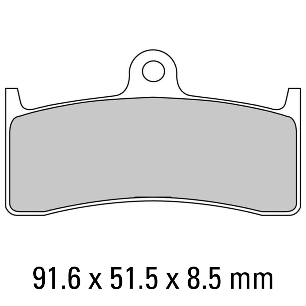 FERODO Brake Disc Pad Set FDB2036ST