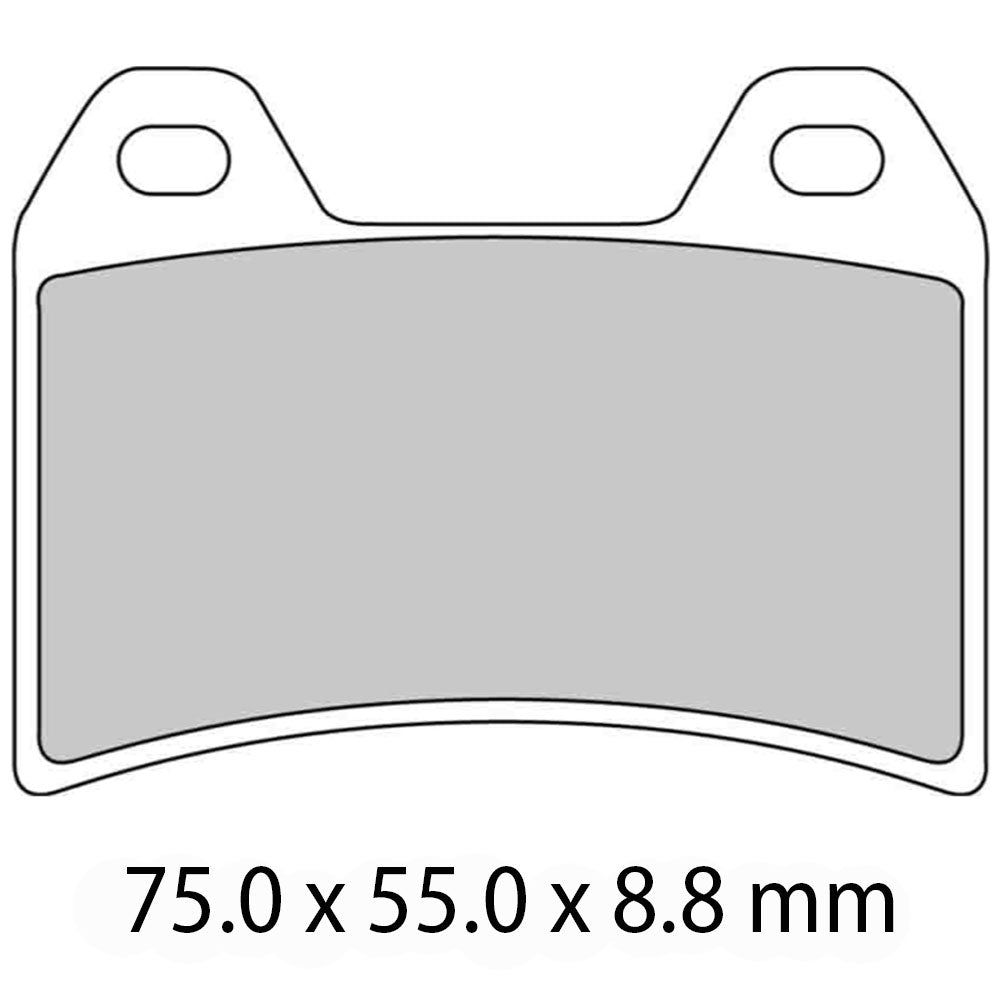 FERODO Brake Disc Pad Set FDB2042XRAC