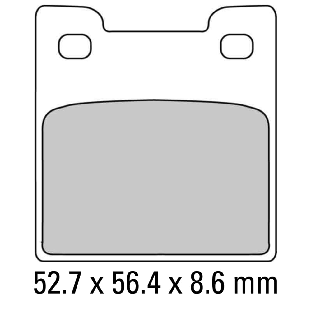 FERODO Brake Disc Pad Set FDB2058P