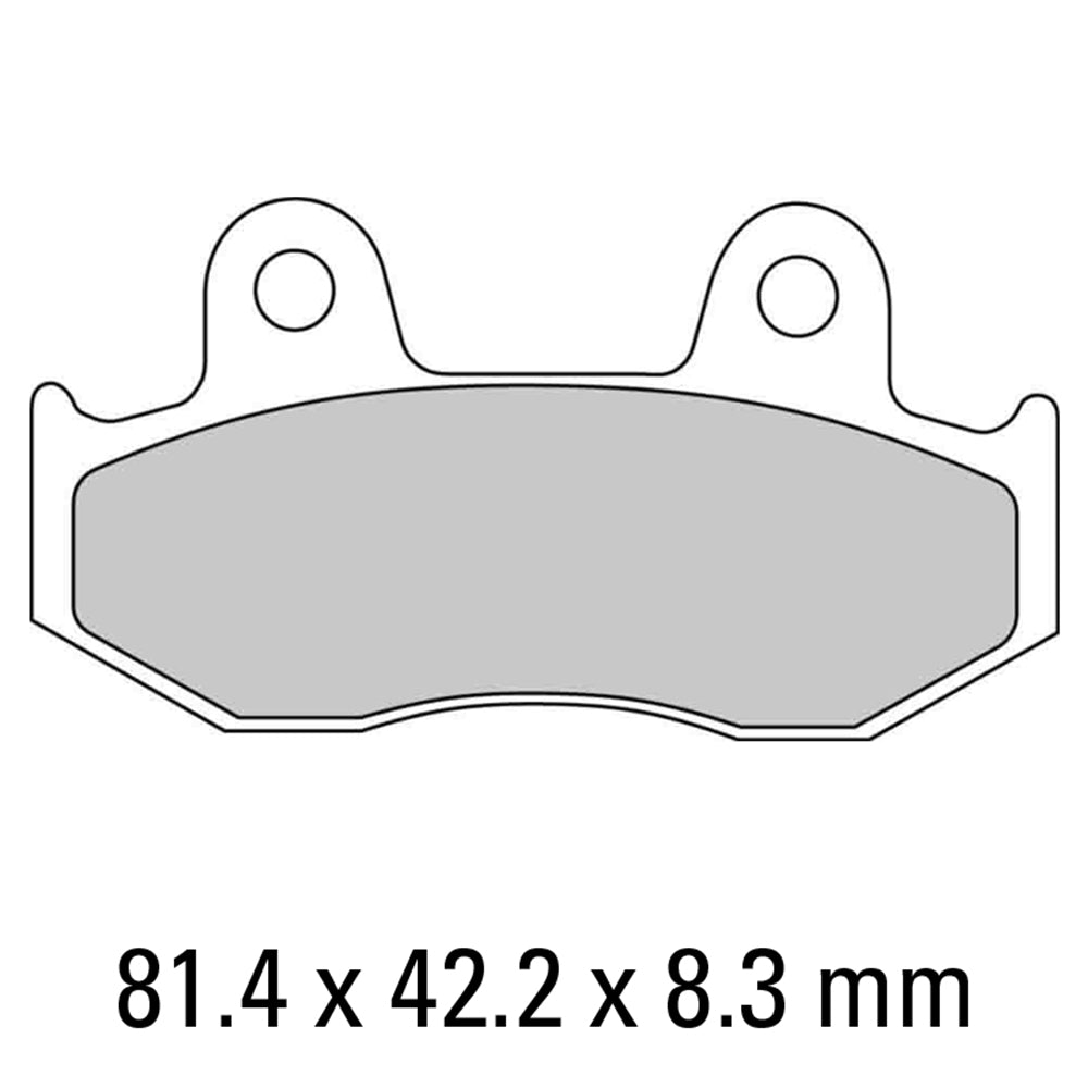 FERODO Brake Disc Pad Set S/C FDB2132AG*