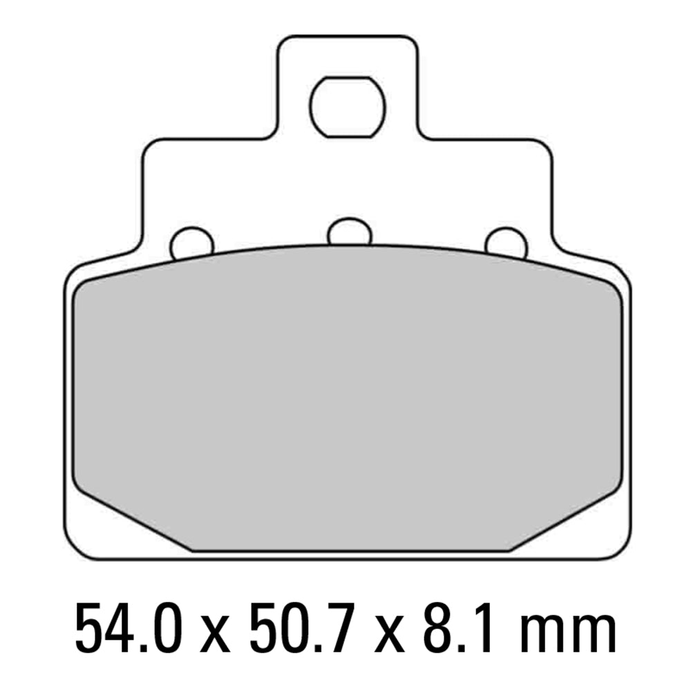 FERODO Brake Disc Pad Set FDB2095AG*
