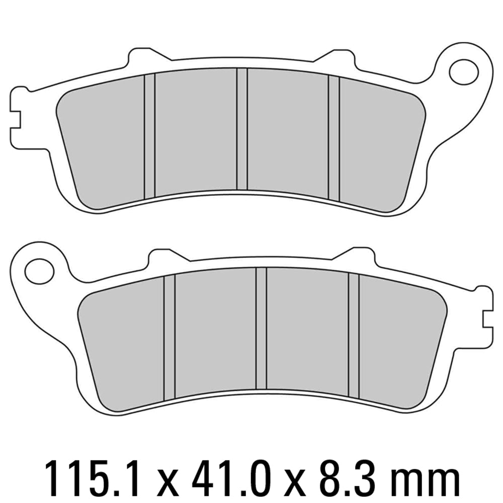 FERODO Brake Disc Pad Set FDB2098P