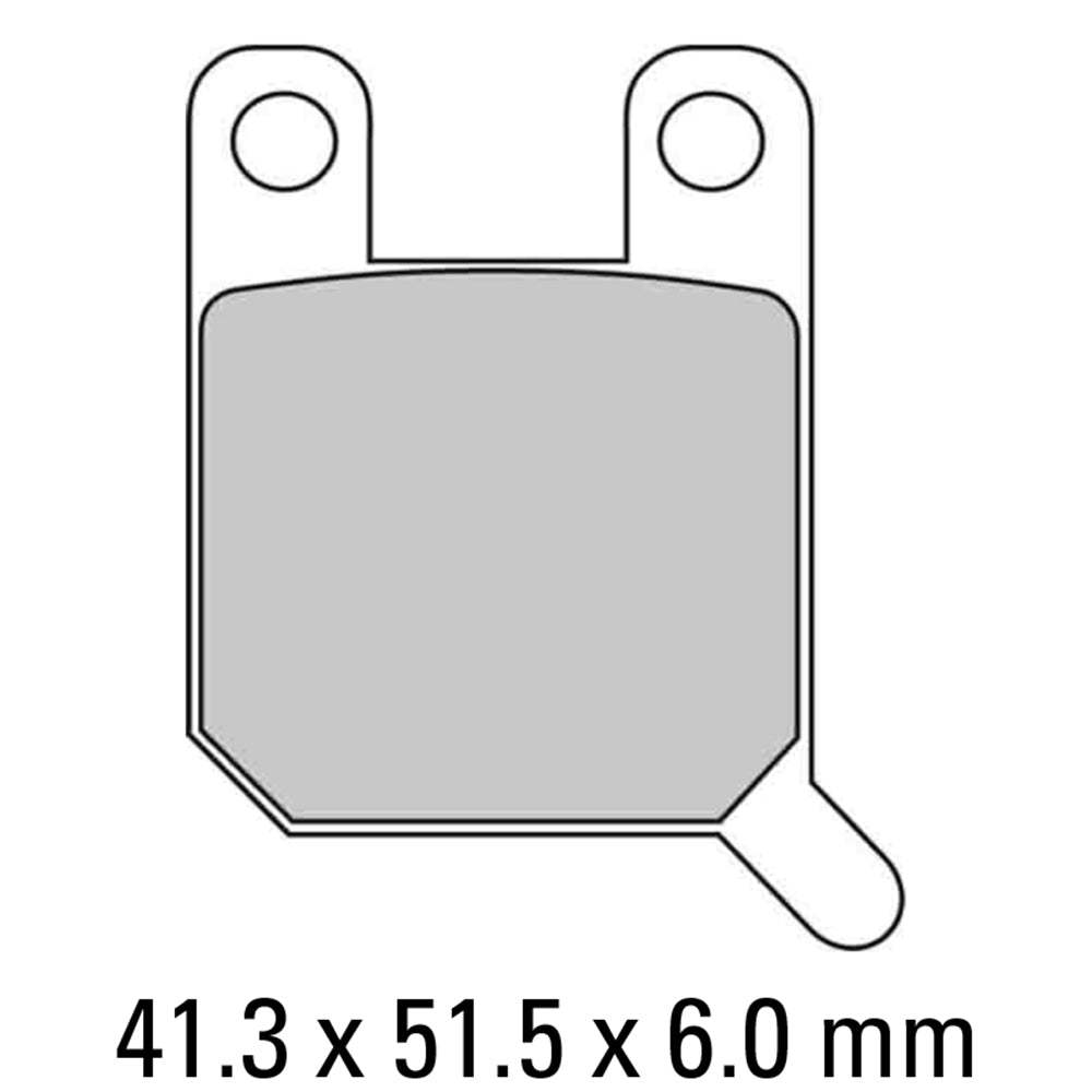 FERODO Brake Disc Pad Set FDB2107P