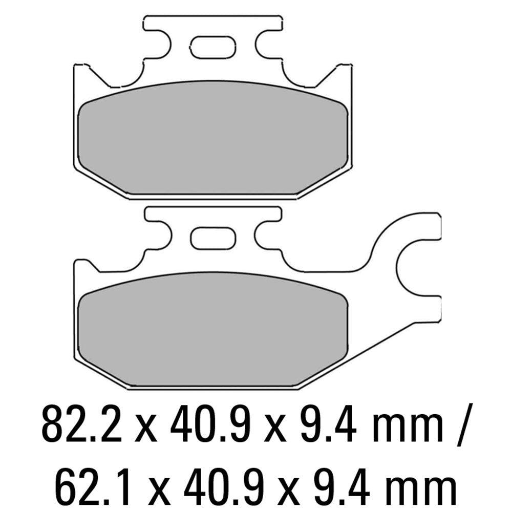 FERODO Brake Disc Pad Set FDB2148EF