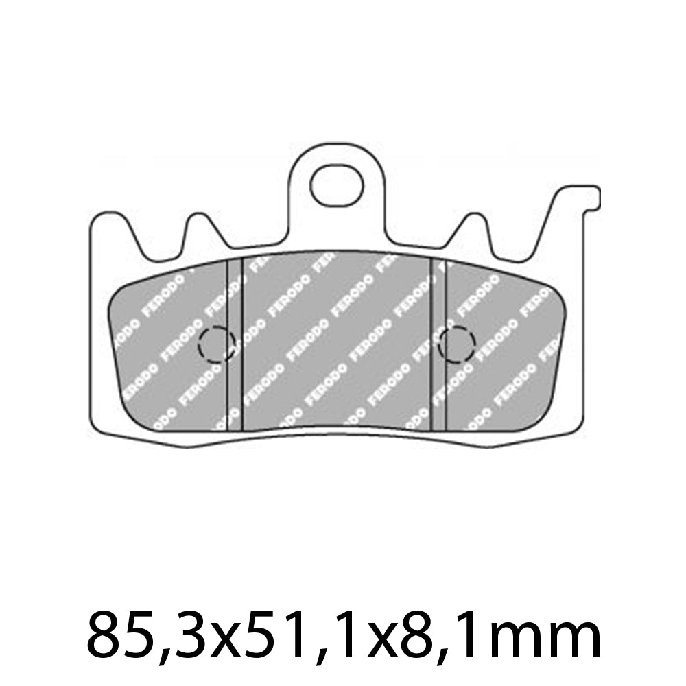 FERODO Brake Disc Pad Set FDB2265ST