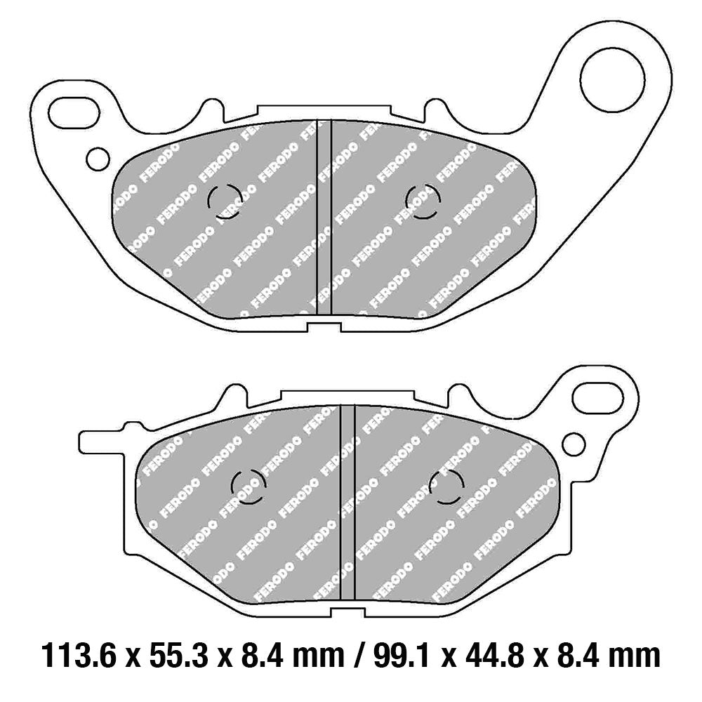 FERODO Brake Disc Pad Set FDB2280ST