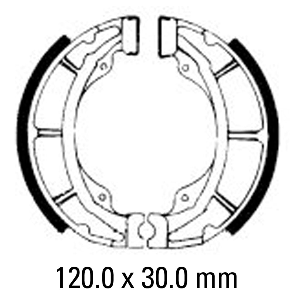 FERODO Brake Shoe Set FSB729