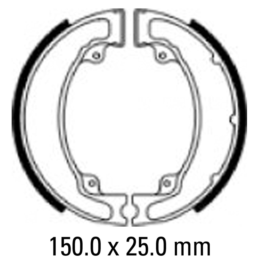 FERODO Brake Shoe Set FSB750