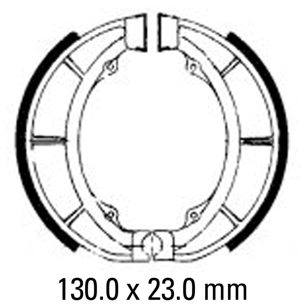 FERODO Brake Shoe Set FSB775