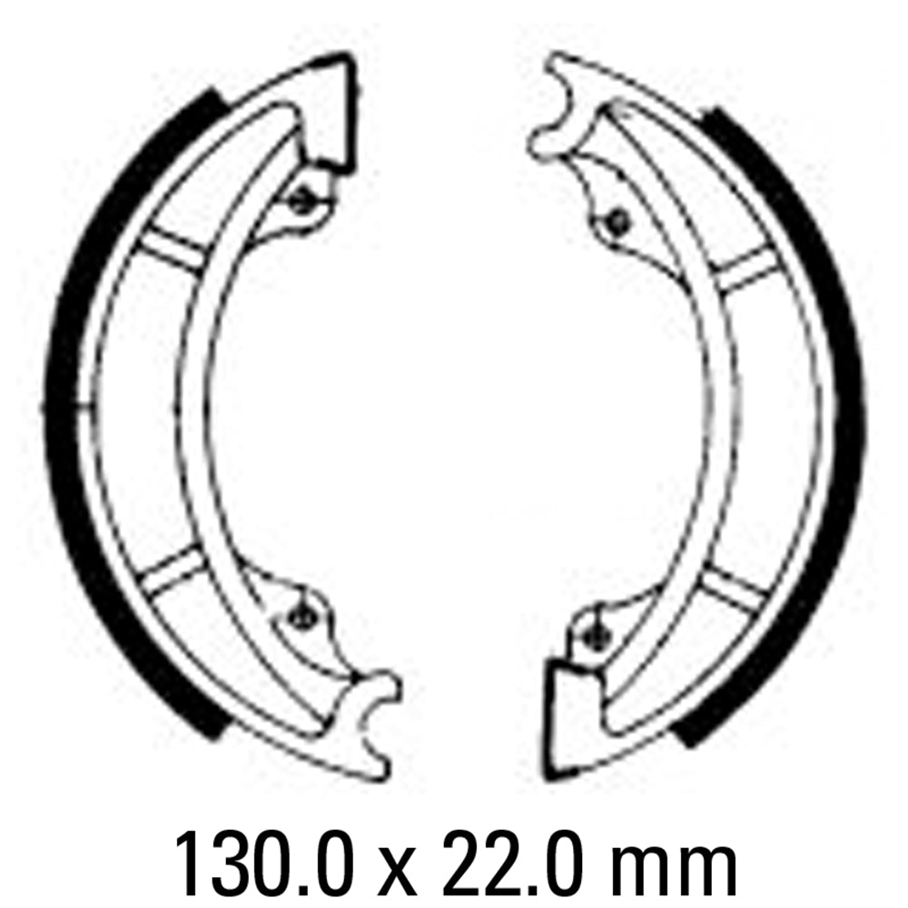 FERODO Brake Shoe Set FSB778