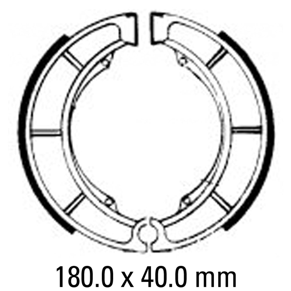 FERODO Brake Shoe Set FSB782