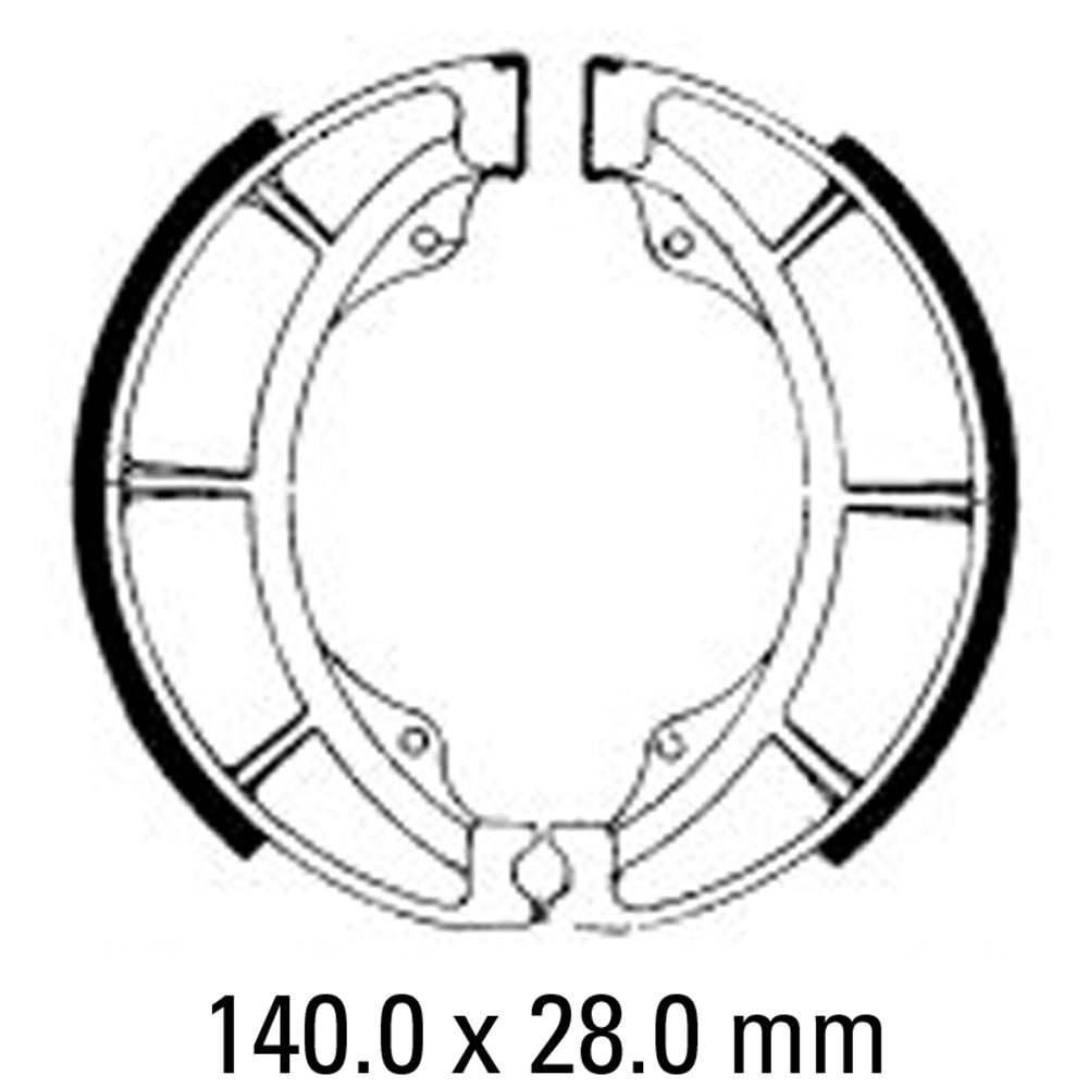 FERODO Brake Shoe Set FSB785