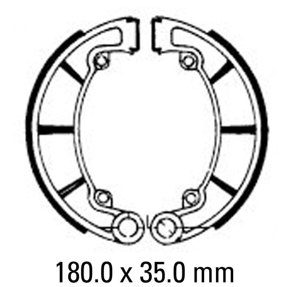 FERODO Brake Shoe Set FSB794