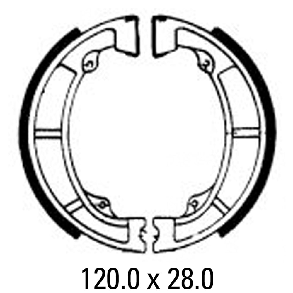 FERODO Brake Shoe Set FSB797
