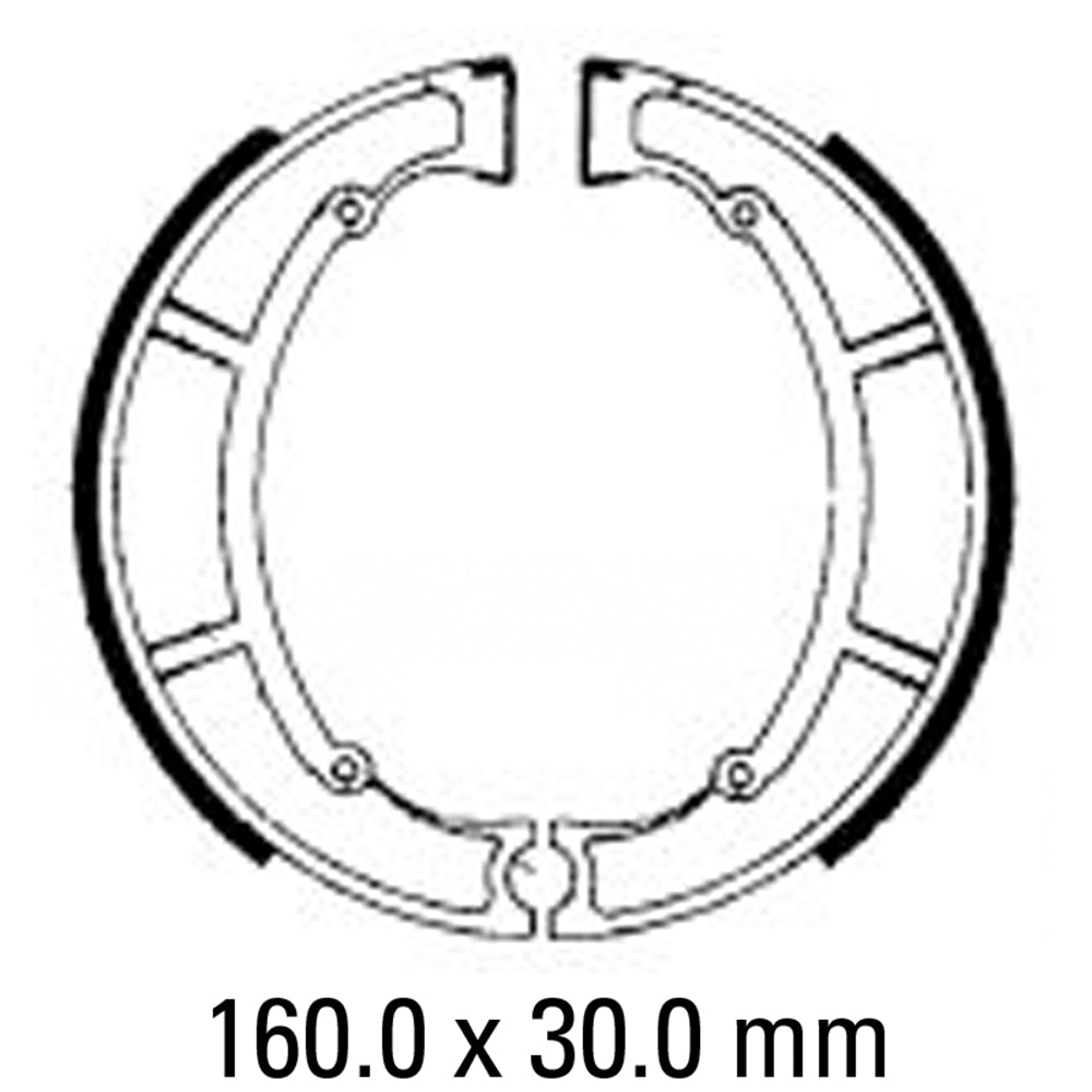 FERODO Brake Shoe Set FSB819