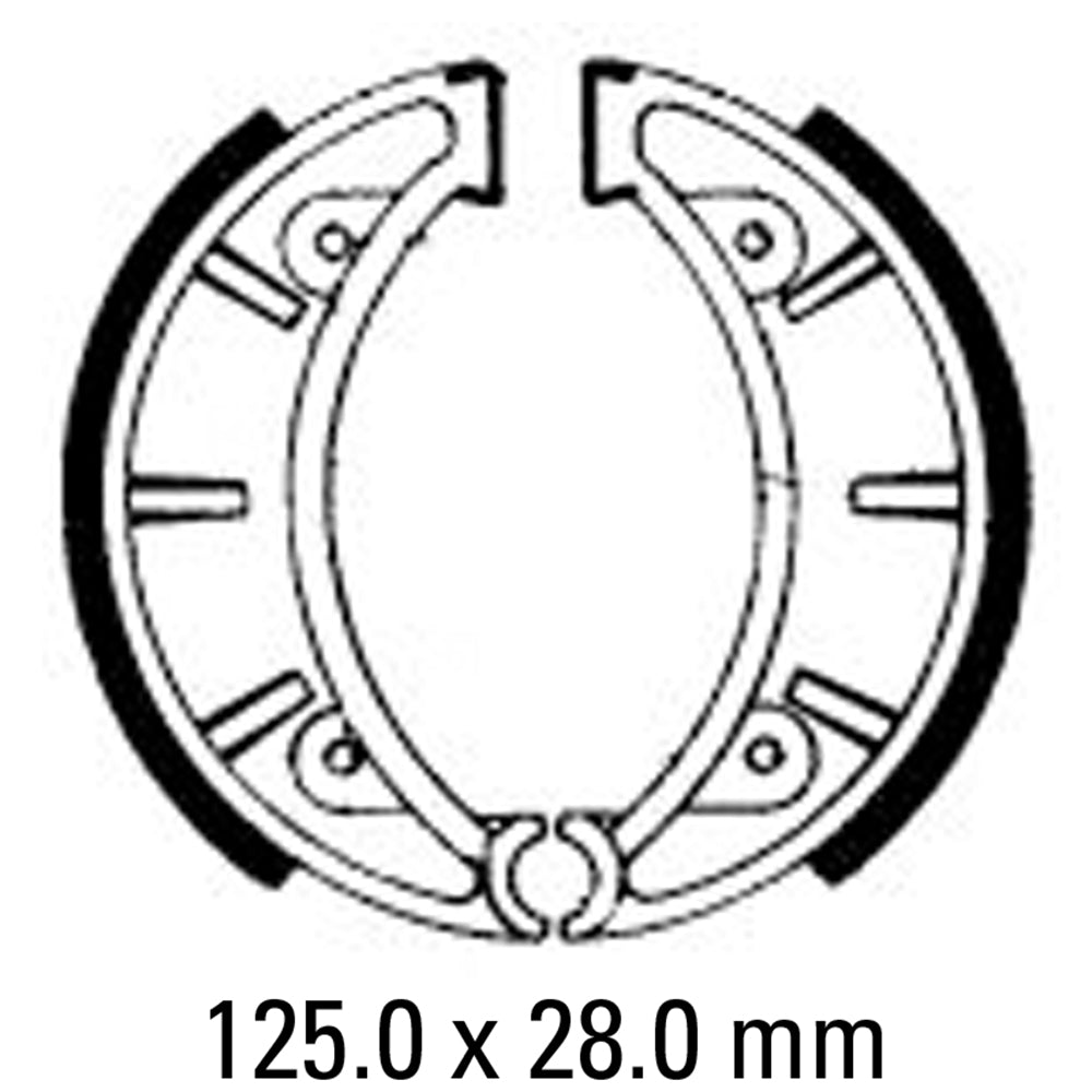 FERODO Brake Shoe Set FSB821*