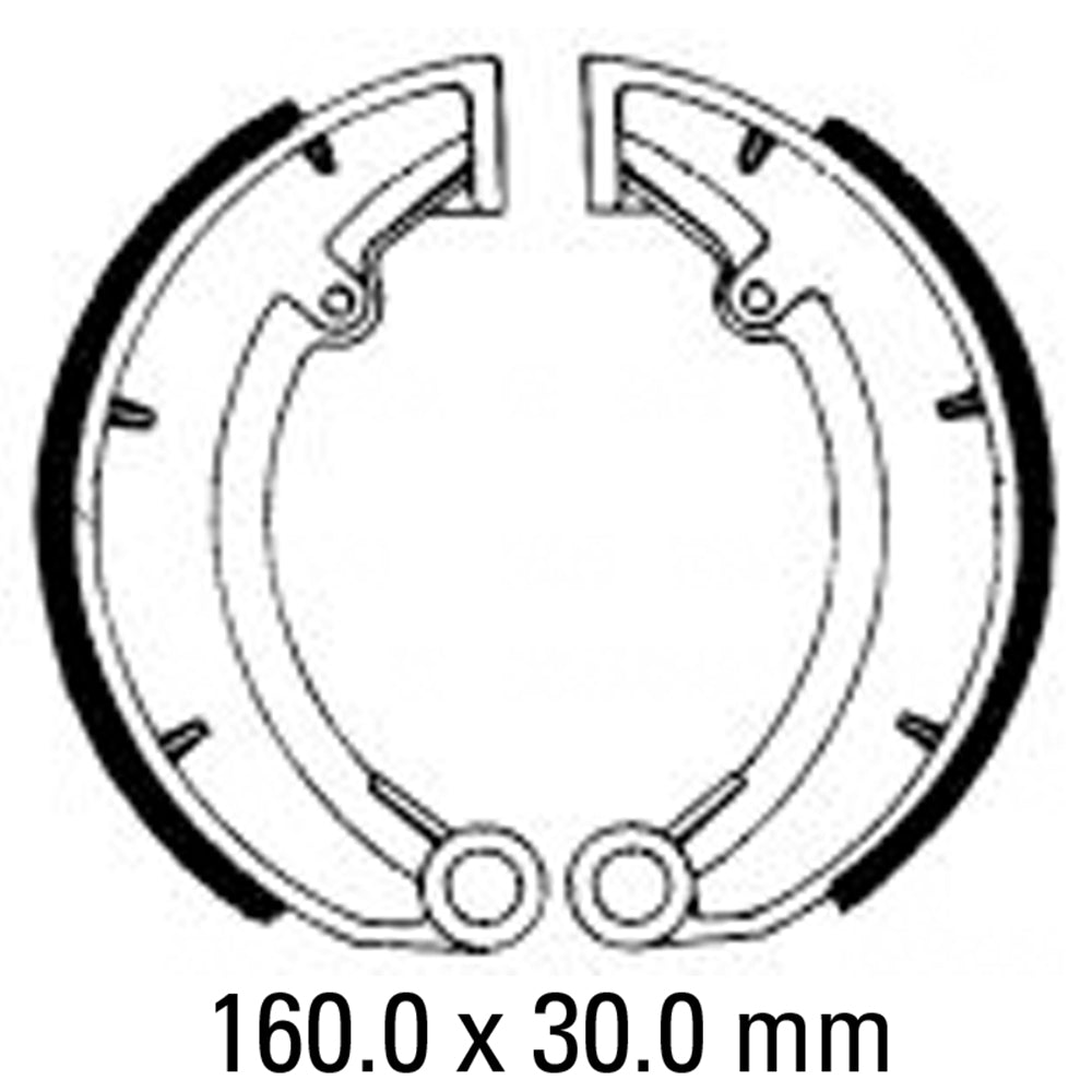 FERODO Brake Shoe Set FSB823