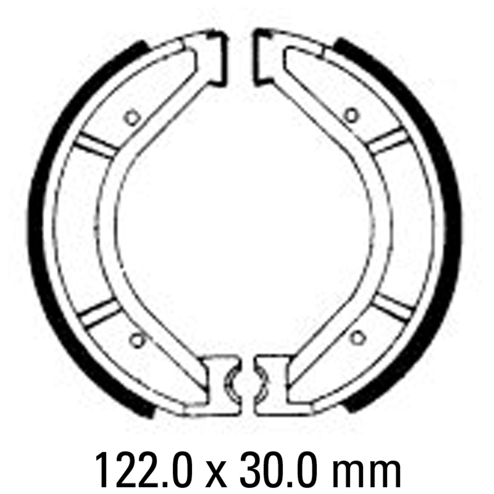 FERODO Brake Shoe Set FSB825