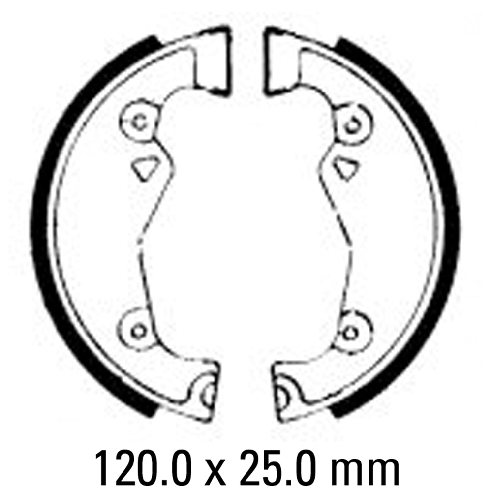 FERODO Brake Shoe Set FSB836*