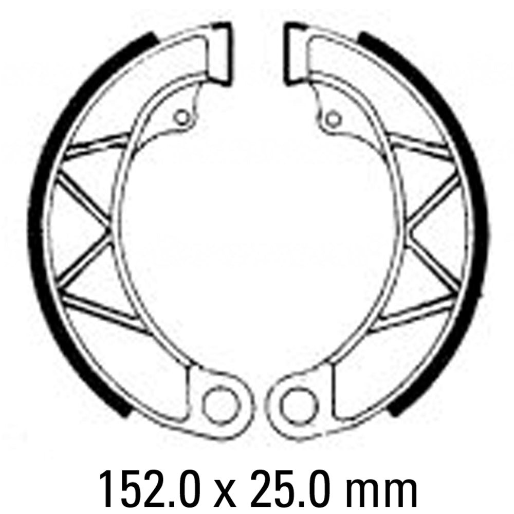 FERODO Brake Shoe Set FSB839*