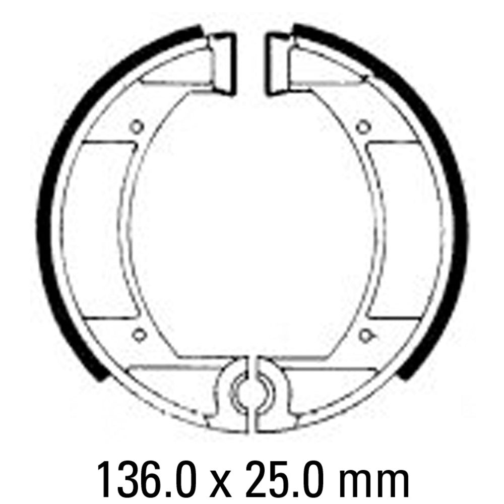 FERODO Brake Shoe Set FSB847