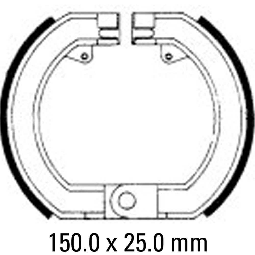 FERODO Brake Shoe Set FSB869*