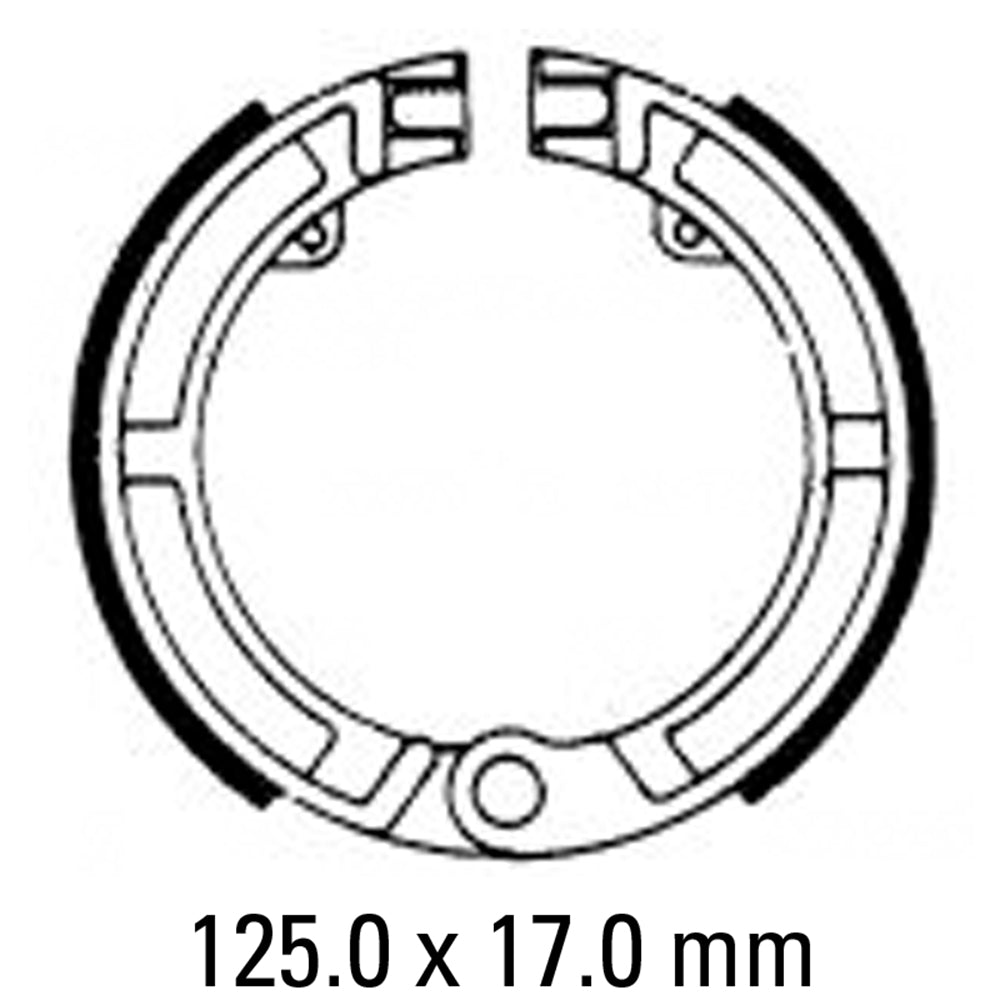 FERODO Brake Shoe Set FSB890*