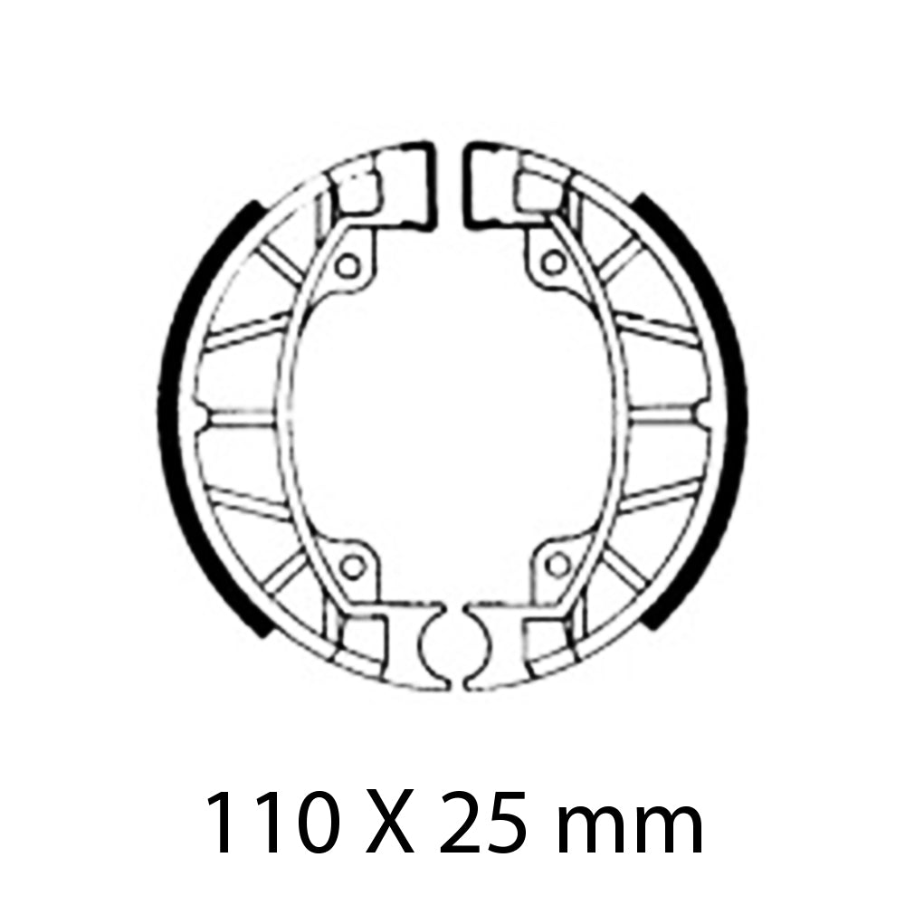 FERODO Brake Shoe Set FSB894