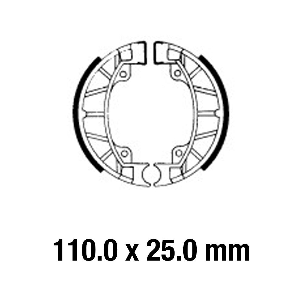FERODO Brake Shoe Set FSB895