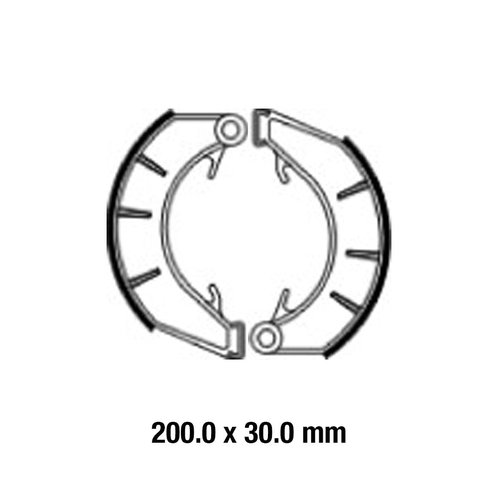 FERODO Brake Shoe Set FSB923