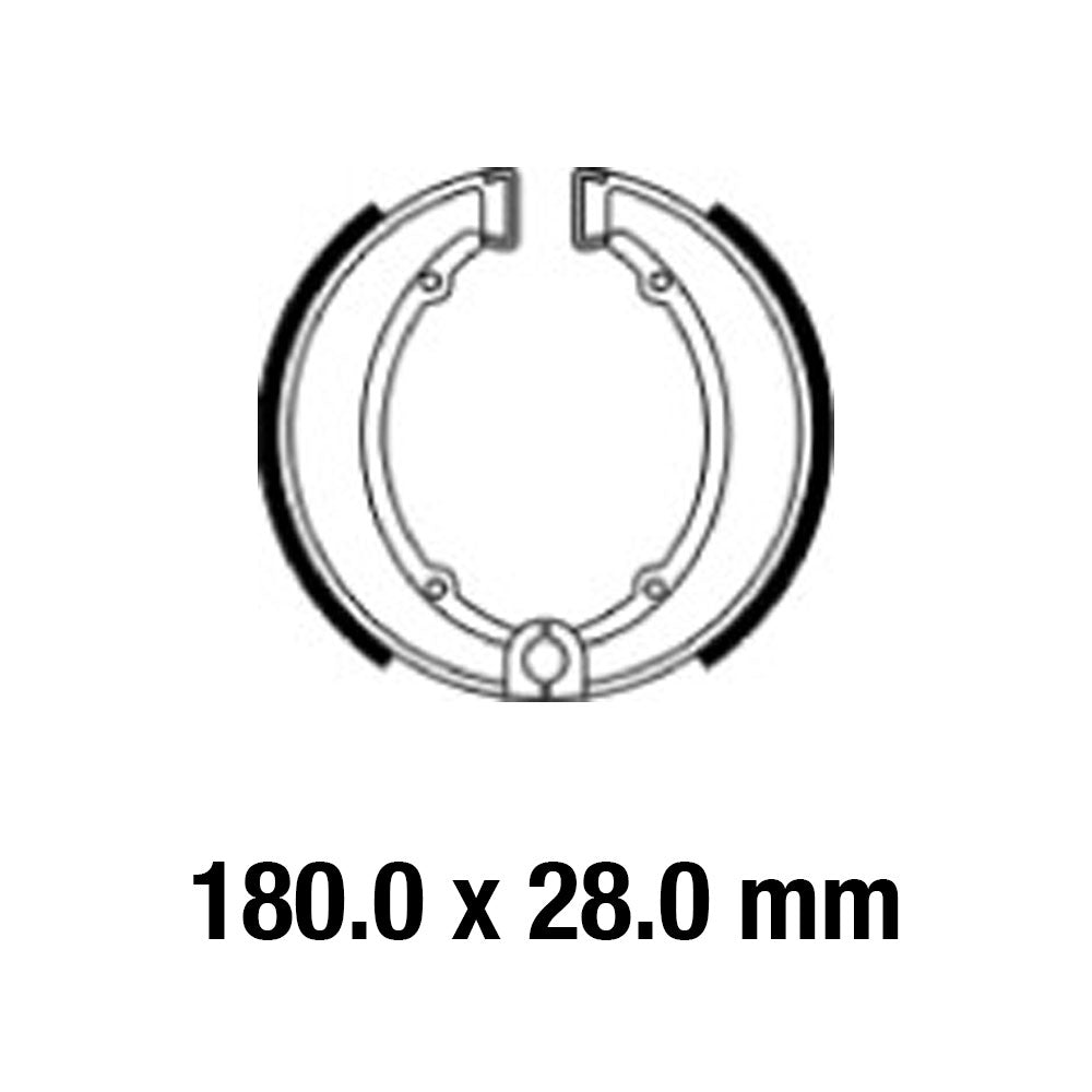 FERODO Brake Shoe Set FSB924