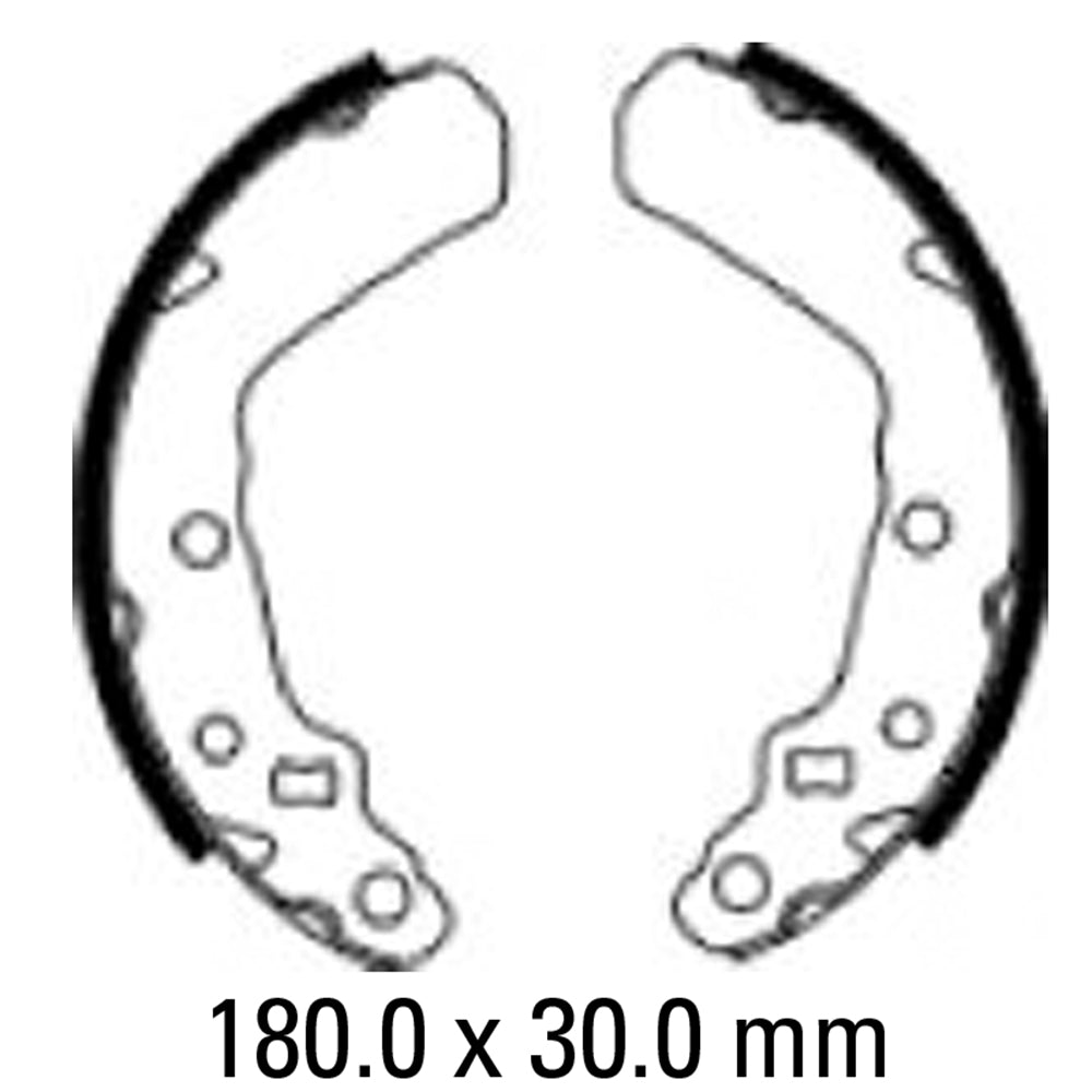 FERODO Brake Shoe Set FSB929