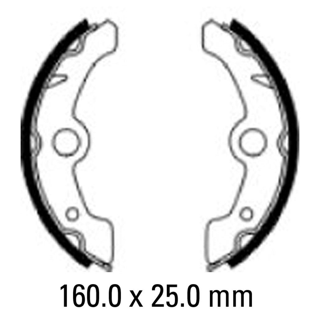 FERODO Brake Shoe Set FSB933