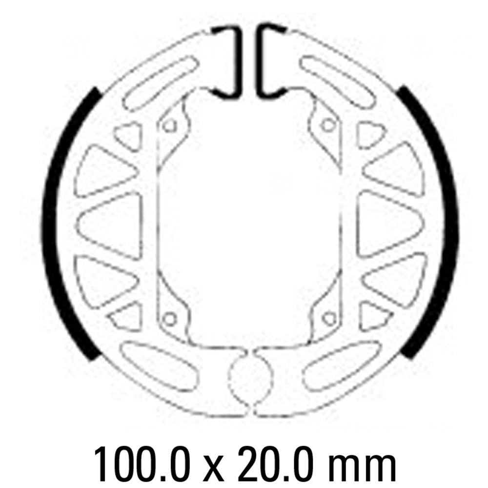 FERODO Brake Shoe Set FSB940