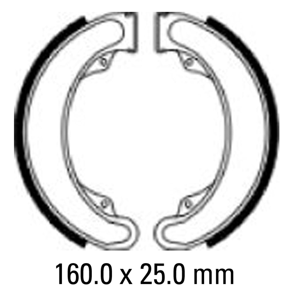FERODO Brake Shoe Set FSB942