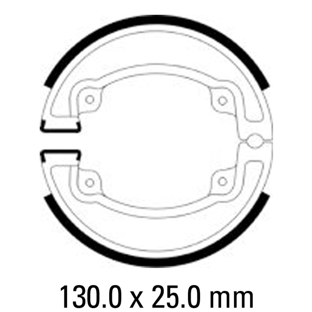 FERODO ECO Brake Shoe Set FSB958EF