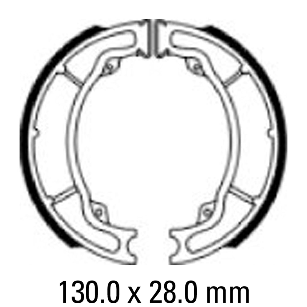 FERODO Brake Shoe Set FSB960