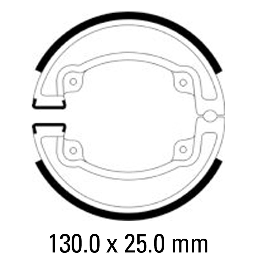 FERODO Brake Shoe Set FSB962*