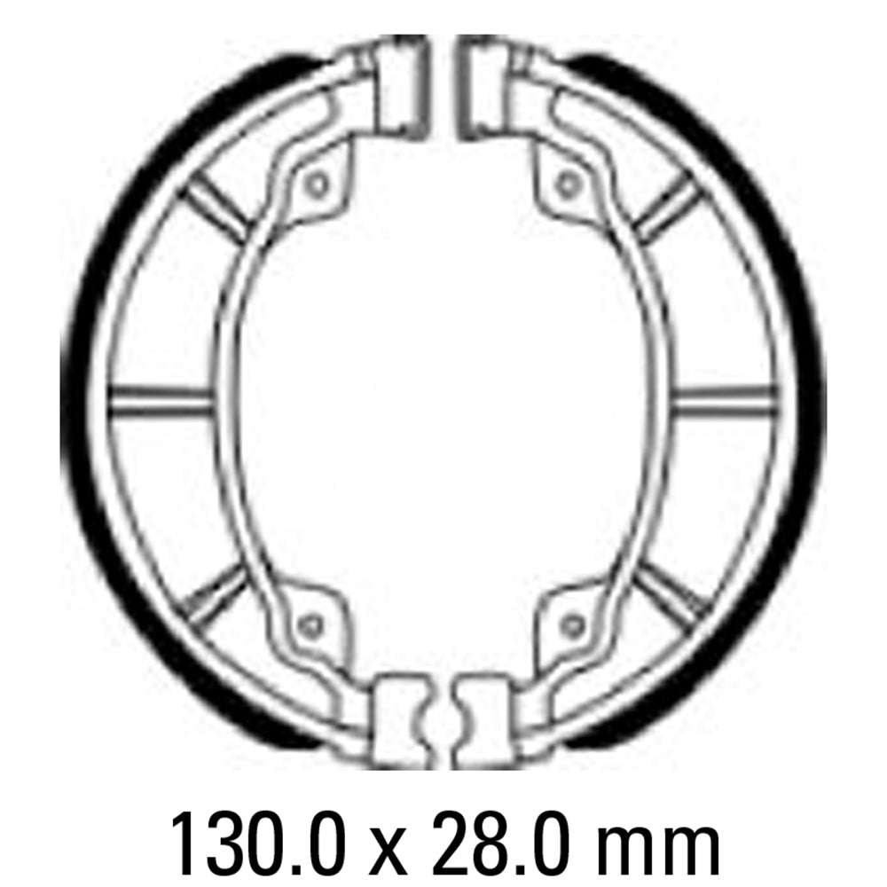 FERODO Brake Shoe Set FSB964