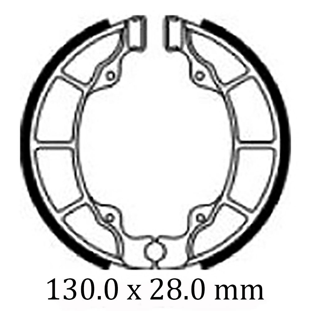 FERODO Brake Shoe Set FSB966