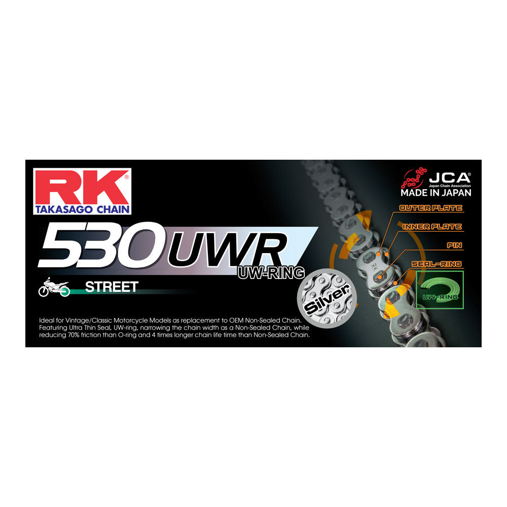 RK SV530UWR x 120L UW Ring Chain - Rivet Link