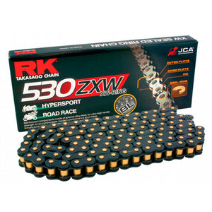 RK 530ZXW x 120L XW Ring Chain Black - Rivet Link