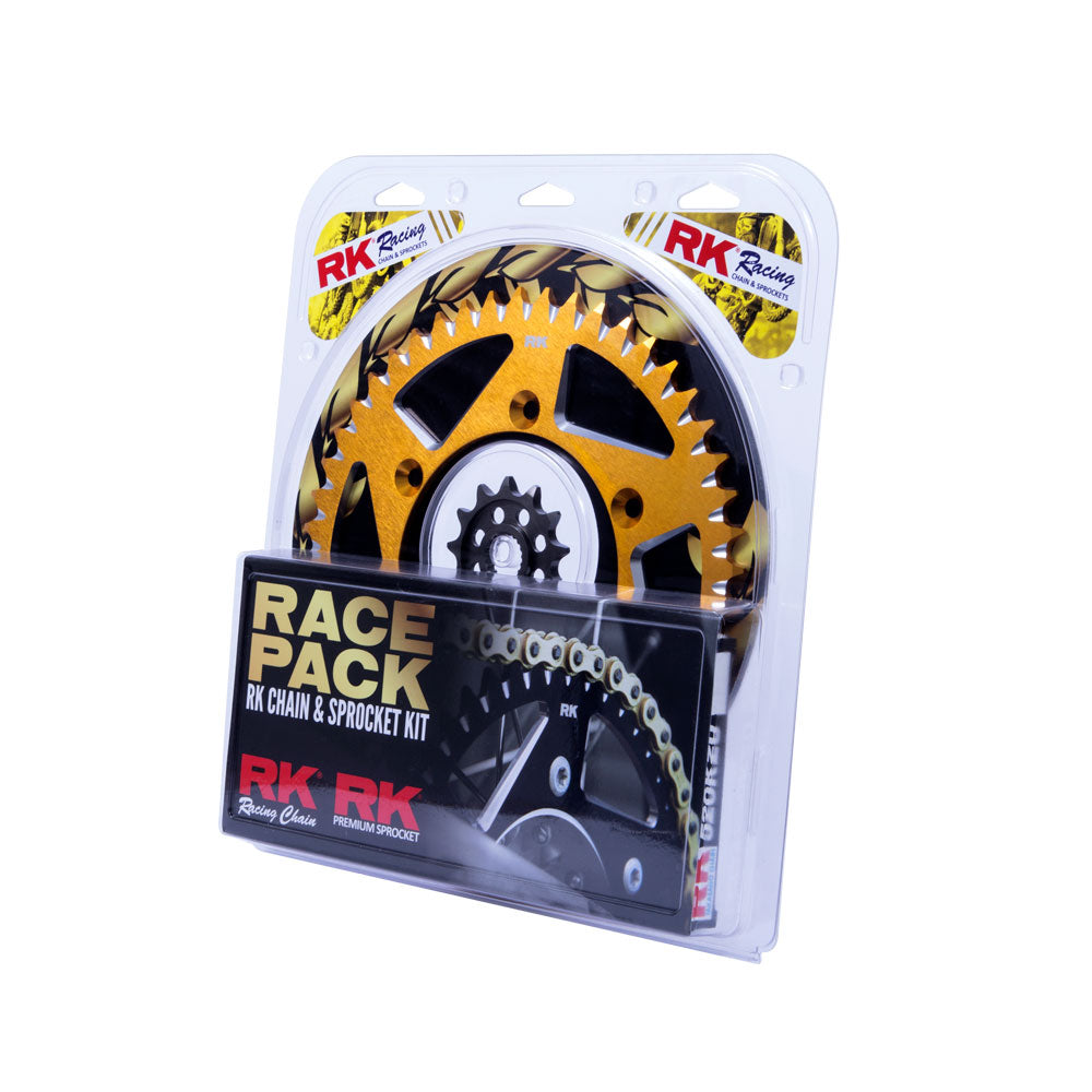 RK Racing Chain & Sprocket Kit Gold/Gold 13/50