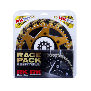 RK Racing Chain & Sprocket Kit Gold/Gold 13/49