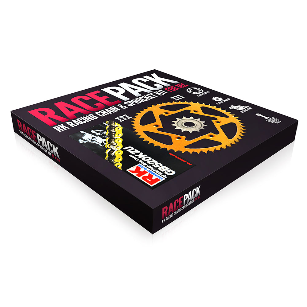 RK Racing Chain & Sprocket Kit Gold/Gold 13/50*