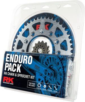 Enduro Pack RK Chain & Sprocket Kit Steel