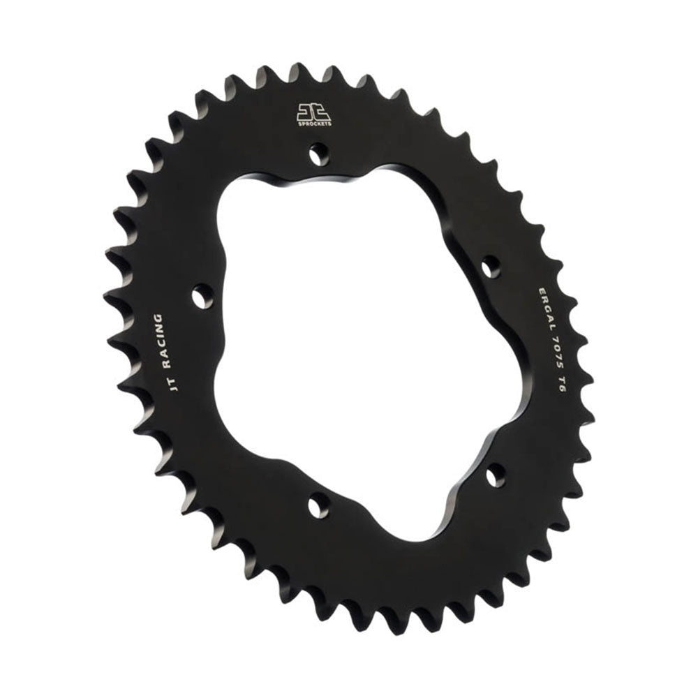JT Alloy Sprocket 43T 520 750B Adaptor Required Black