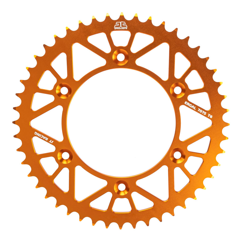JT Alloy Racelite Sprocket 48T 520 Orange
