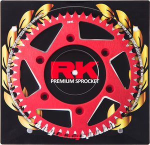 JT Alloy Racelite Sprocket 48T 520 Red