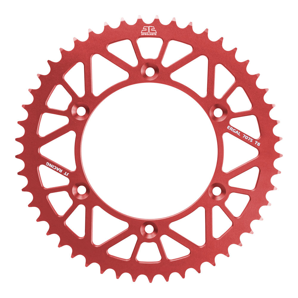 JT Alloy Racelite Sprocket 49T 520 Red